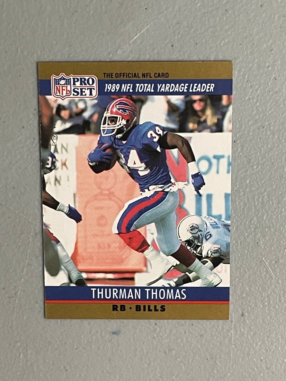 NFL Pro Set: Buffalo Bills - Thurman Thomas # 10 (NFL, 1990)