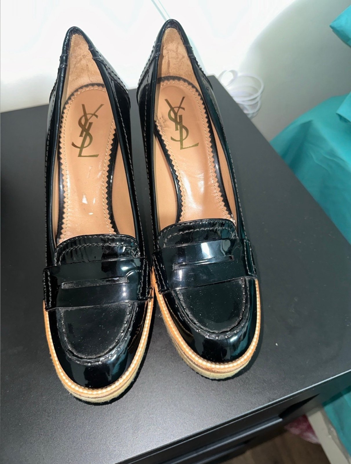 YSL Patent Leather Shoe