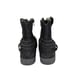 Earth Ash Everglade Wide Black Suede Leather Ankle Boots Harness Women's 9 Wide