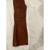 Rag & Bone Womens Sz 30 Hana Lamb Leather Pants Brown Highrise Crop Wide Leg