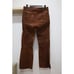 Rag & Bone Womens Sz 30 Hana Lamb Leather Pants Brown Highrise Crop Wide Leg