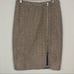 J. Crew Pencil Metallic Plum Skirt Size 4P NEW