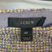 J. Crew Pencil Metallic Plum Skirt Size 4P NEW