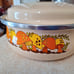 Vintage merry mushroom enamelwear cookware