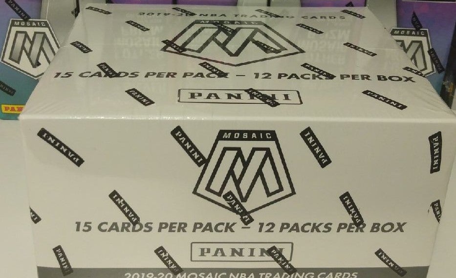 2019-20 Panini Mosaic Basketball Multi-Pack Cello Box