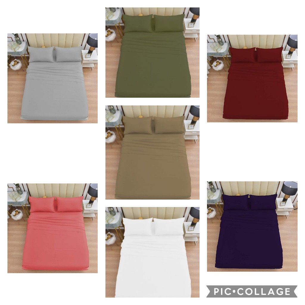3 PACK KING SHEET SETS | PICK 3 COLORS !
