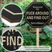 Yard Sign, Home Decor, Novelty Gift