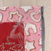 New Full Pink Christmas Gingerbread Cookies Heart Sheet Set 4 Piece