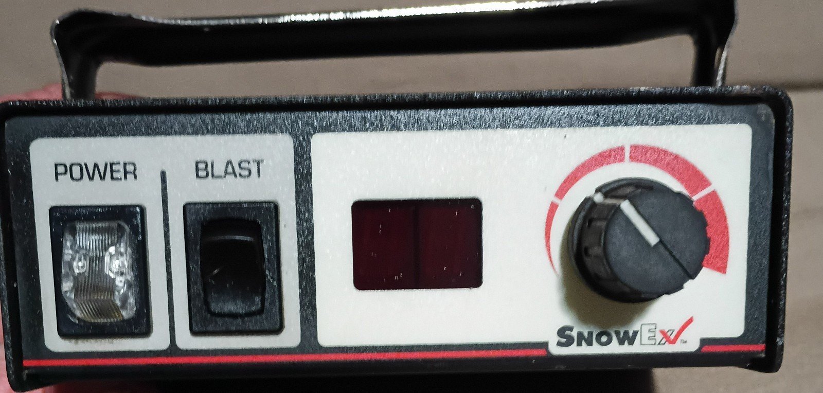 Snow Ex variable speed control