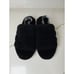 UGG Fluff Slides Women 9 Slippers black furry sherpa platform