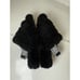UGG Fluff Slides Women 9 Slippers black furry sherpa platform