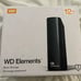 Western Digital 12TB Elements Desktop External Hard Drive, USB 3.0 external hard