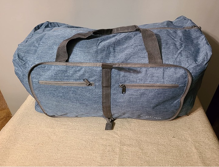 Duffle Bag with Shoes Compartment, Foldable Travel Bag, Waterproof Bag For Men