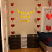27 Pieces Valentines Day Decoration Kit with 1 Heart Shaped Garland,