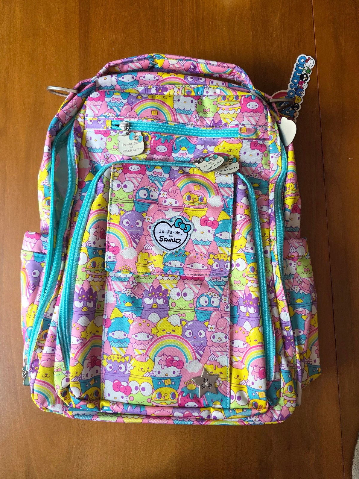 NWT HTF Jujube Hello Kitty Hello Sweets HSS Be Right Back BRB Backpack