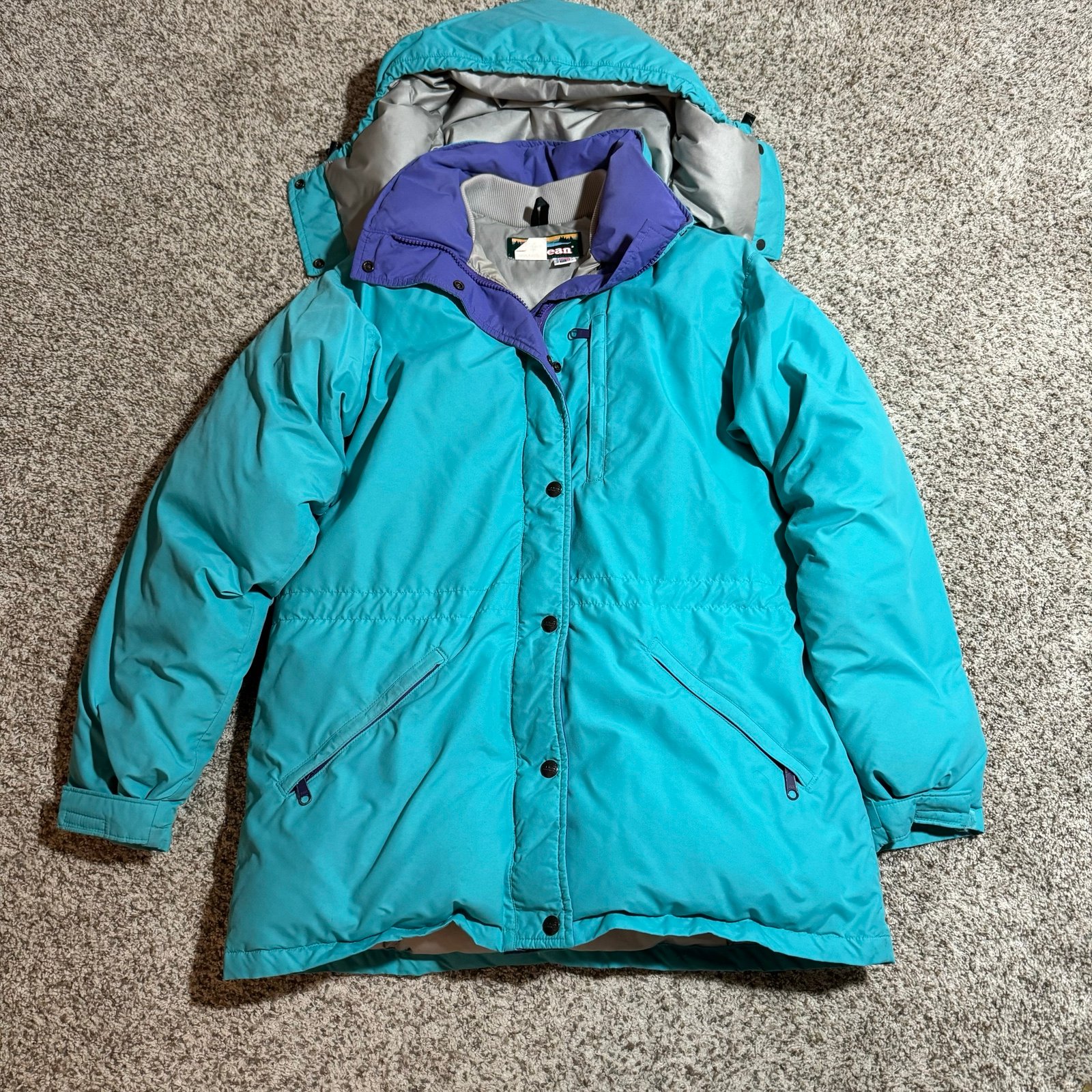 Vintage LLBean Down Puffer Coat- Women’s M