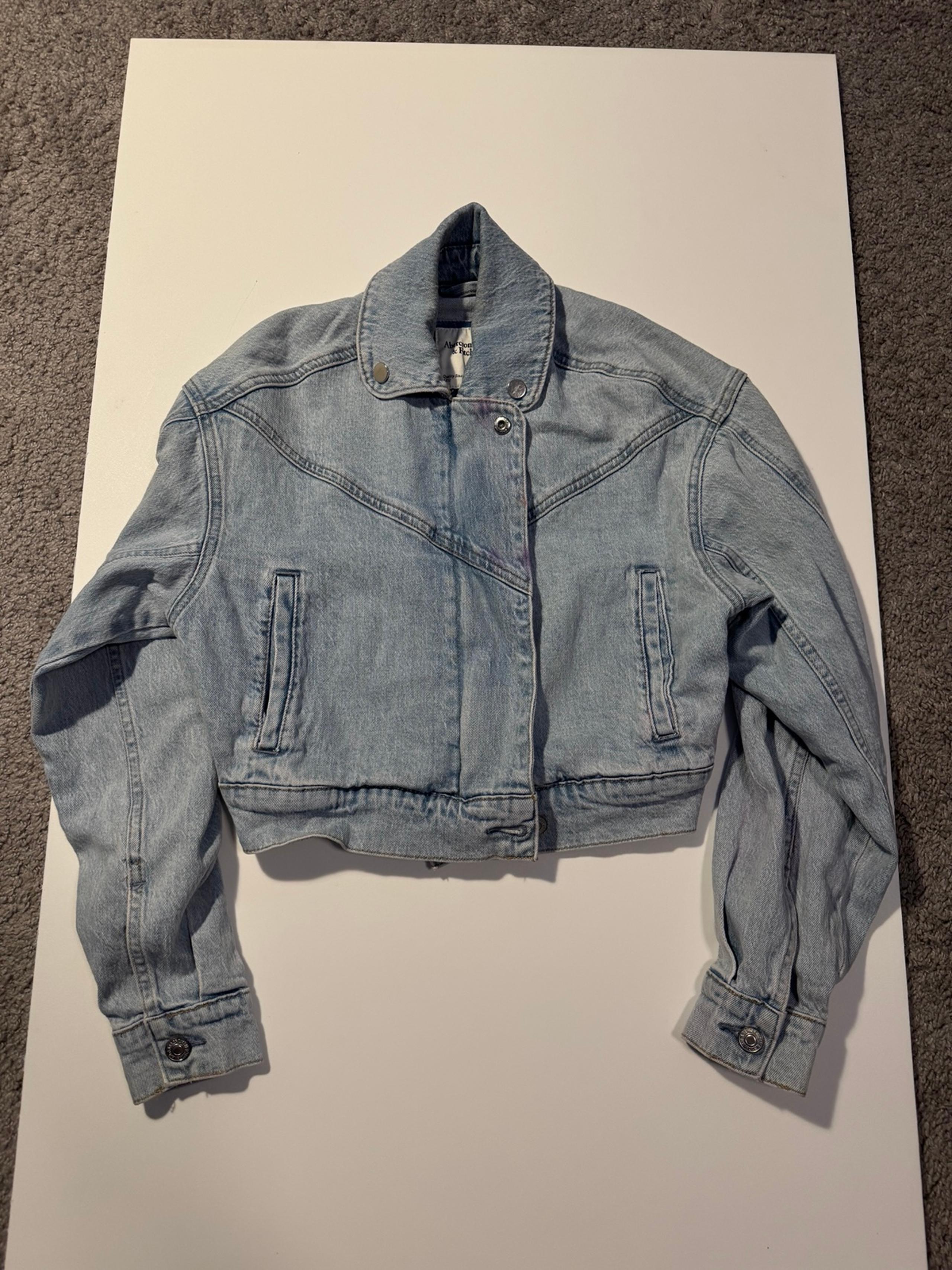 Women’s denim Abercrombie and Fitch jacket