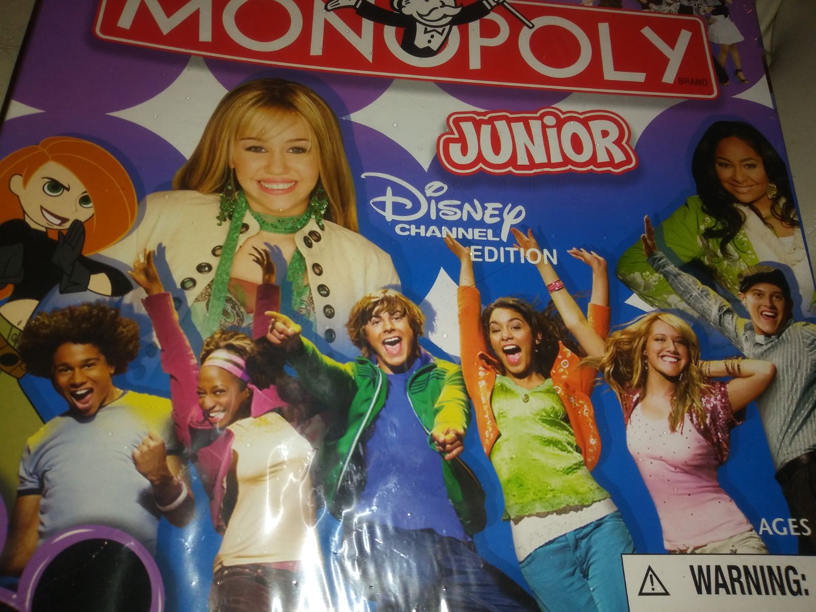 New! Disney Channel Edition Monopoly Jr