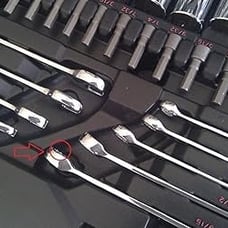Mechanics Tool Set, 1/4 and 3/8 Inch Drive, SAE, 172-Piece (DWMT81533)