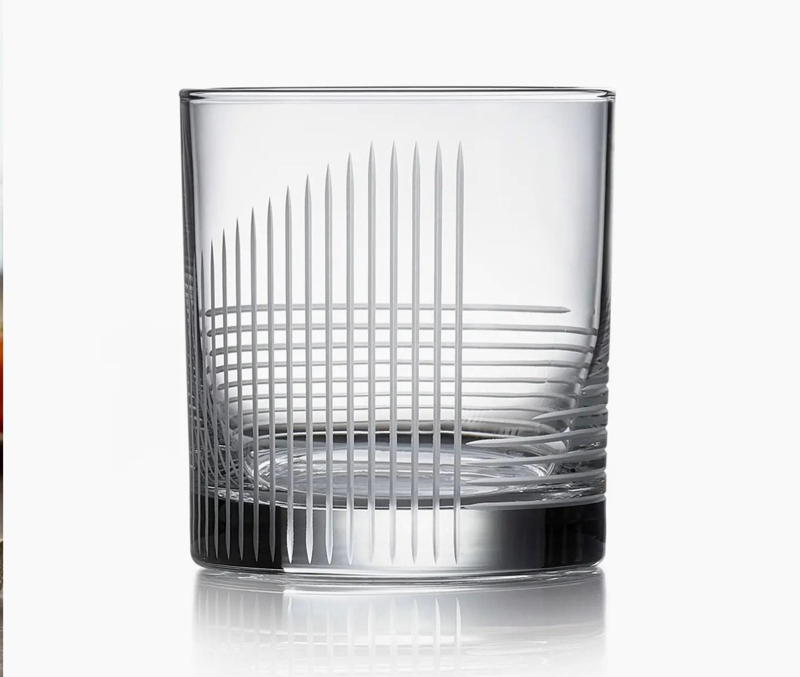 Libbey Cut Cocktails Passage Rocks glasses 11oz Set of 4