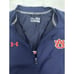 AUBURN TIGERS Under Armour War Eagle Pullover 1/4 Zip Jacket Navy Mens Small