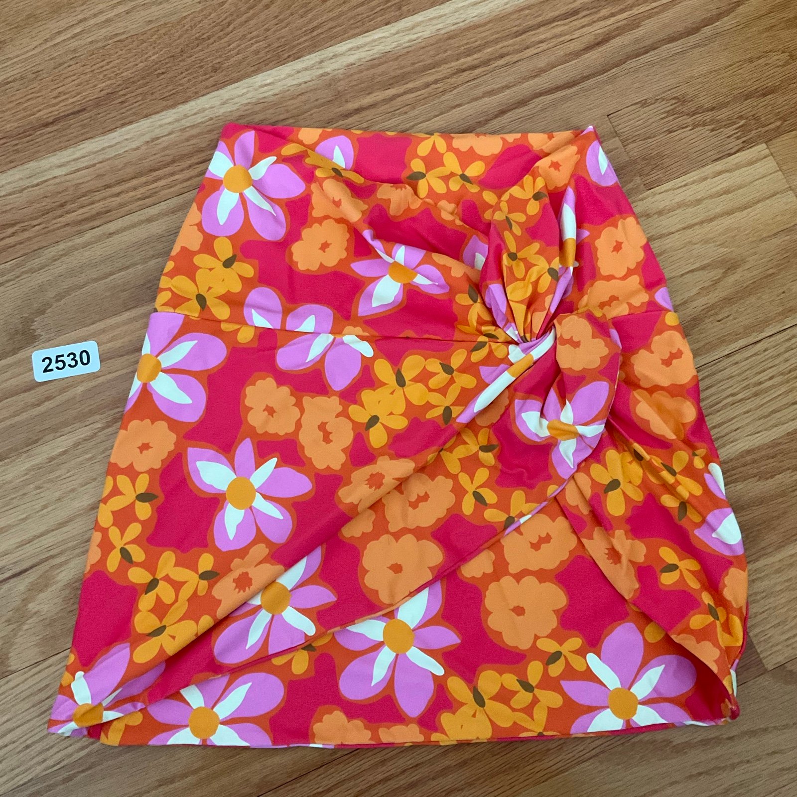 Stone Fox Swim Sarong Selma XS Floral Print New