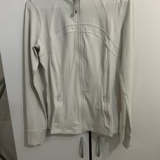 White womens lululemon define Jacket size 8