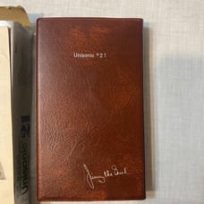 Jimmy The Greek Unisonic 21 Deluxe Pocket Blackjack Computer Calculator + Case