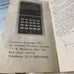 Jimmy The Greek Unisonic 21 Deluxe Pocket Blackjack Computer Calculator + Case