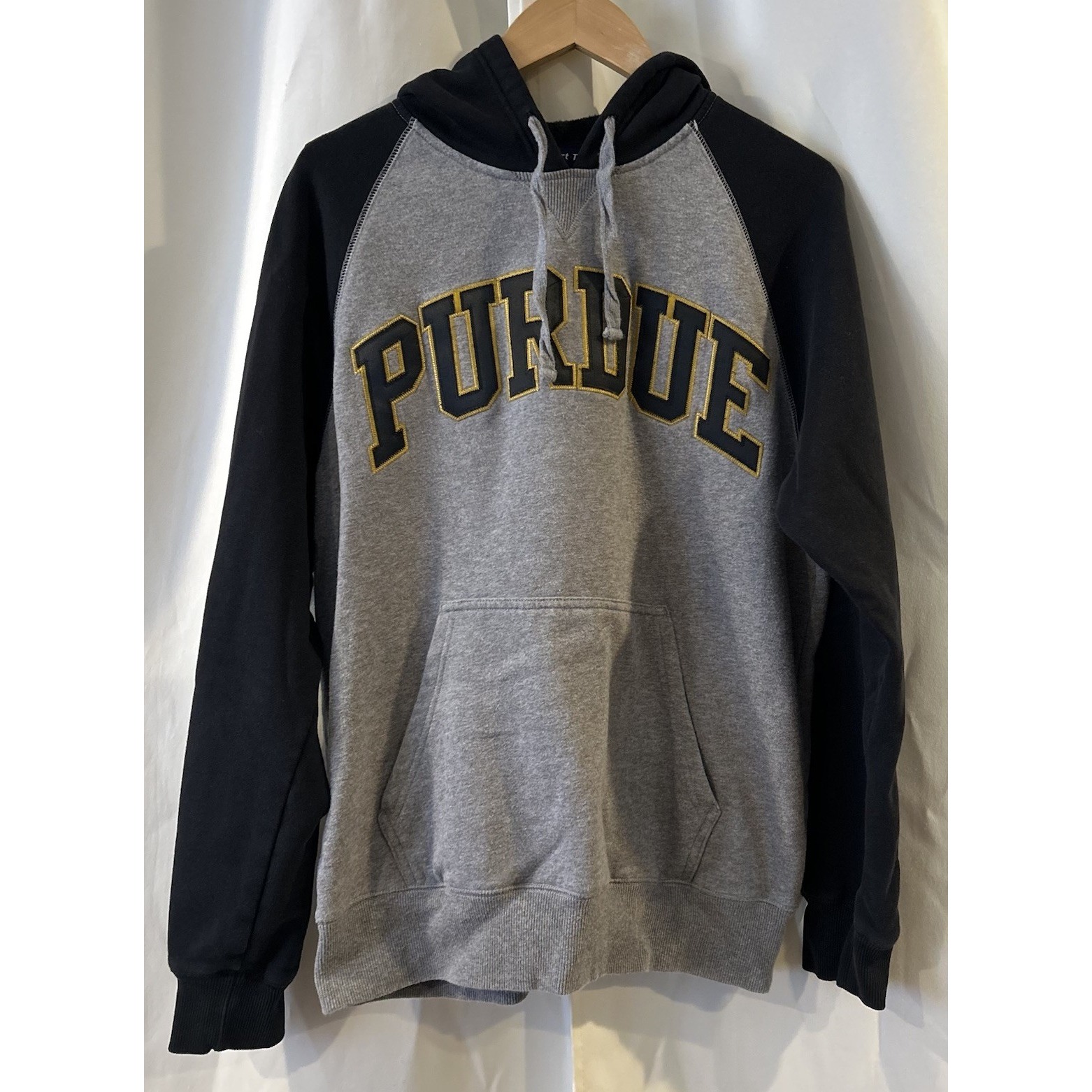 Purdue Boilmakers Sport Tek Embroidered Hoodie Size Medium