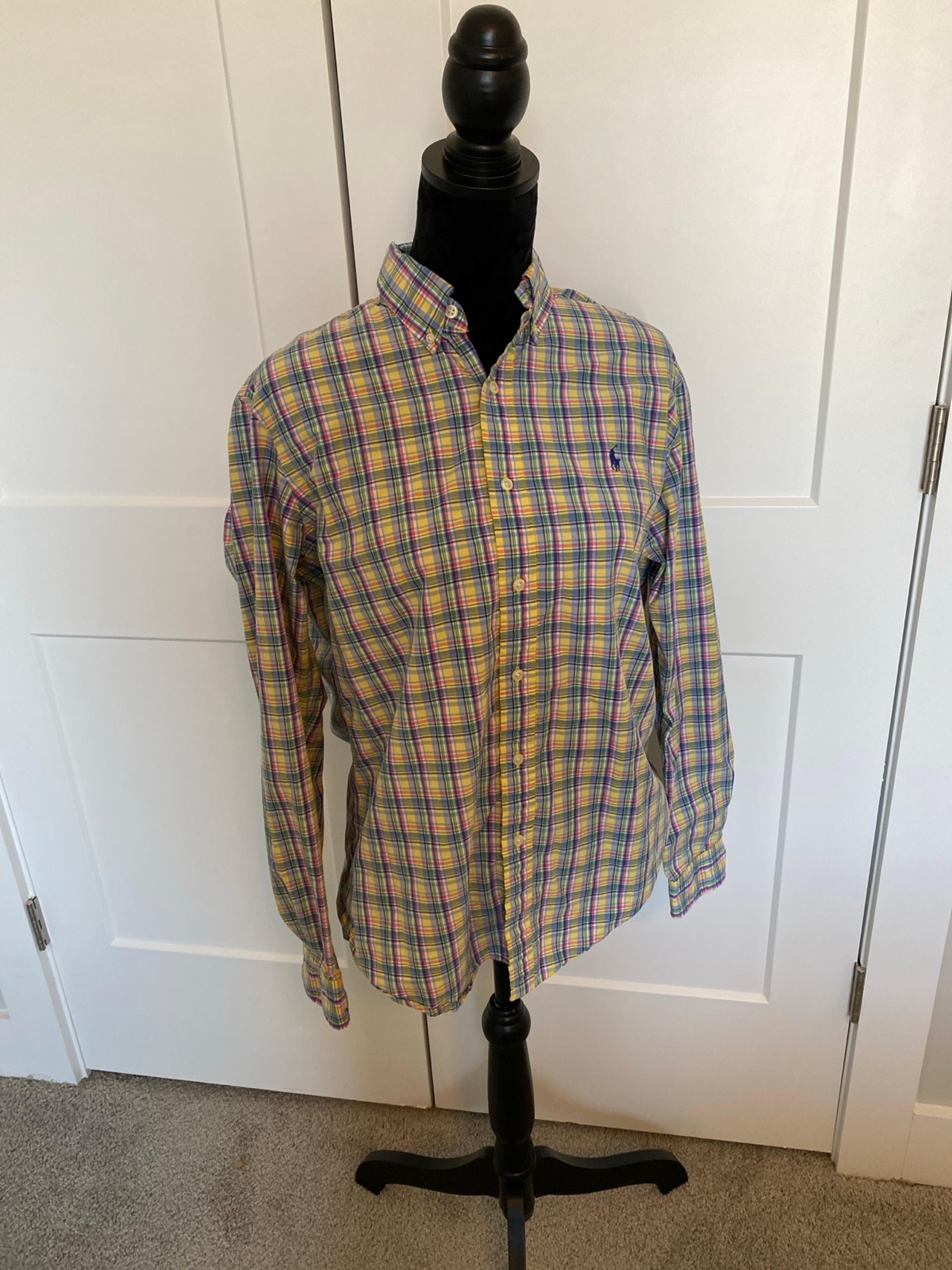 Mens Ralph Lauren Button Down Pastel - Size M