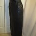 Jez vintage black leather pencil skirt