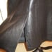 Jez vintage black leather pencil skirt