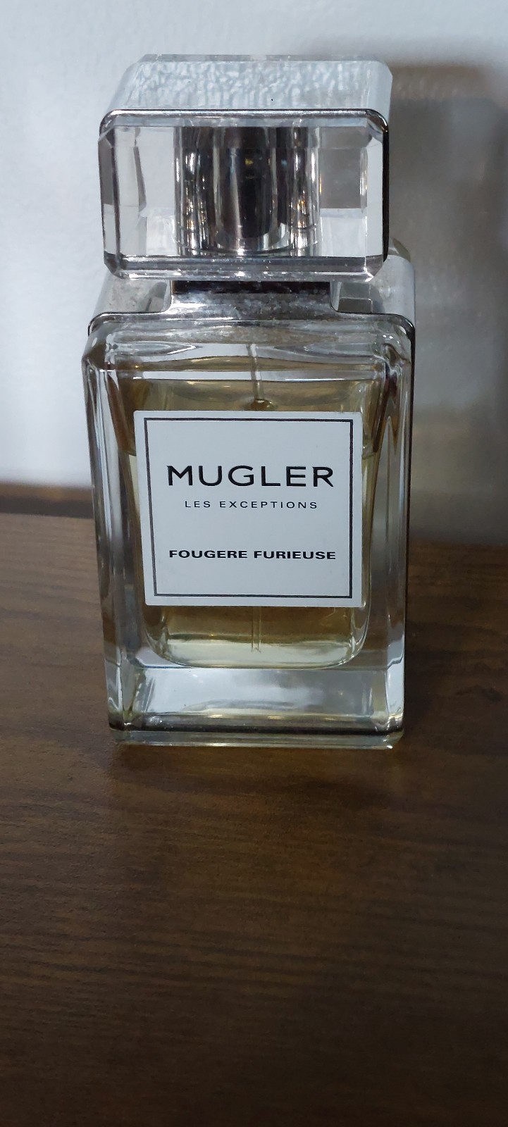 MUGLER FOUGERE FURIUSE 2.7 OZ 70-75% FULL NO BOX