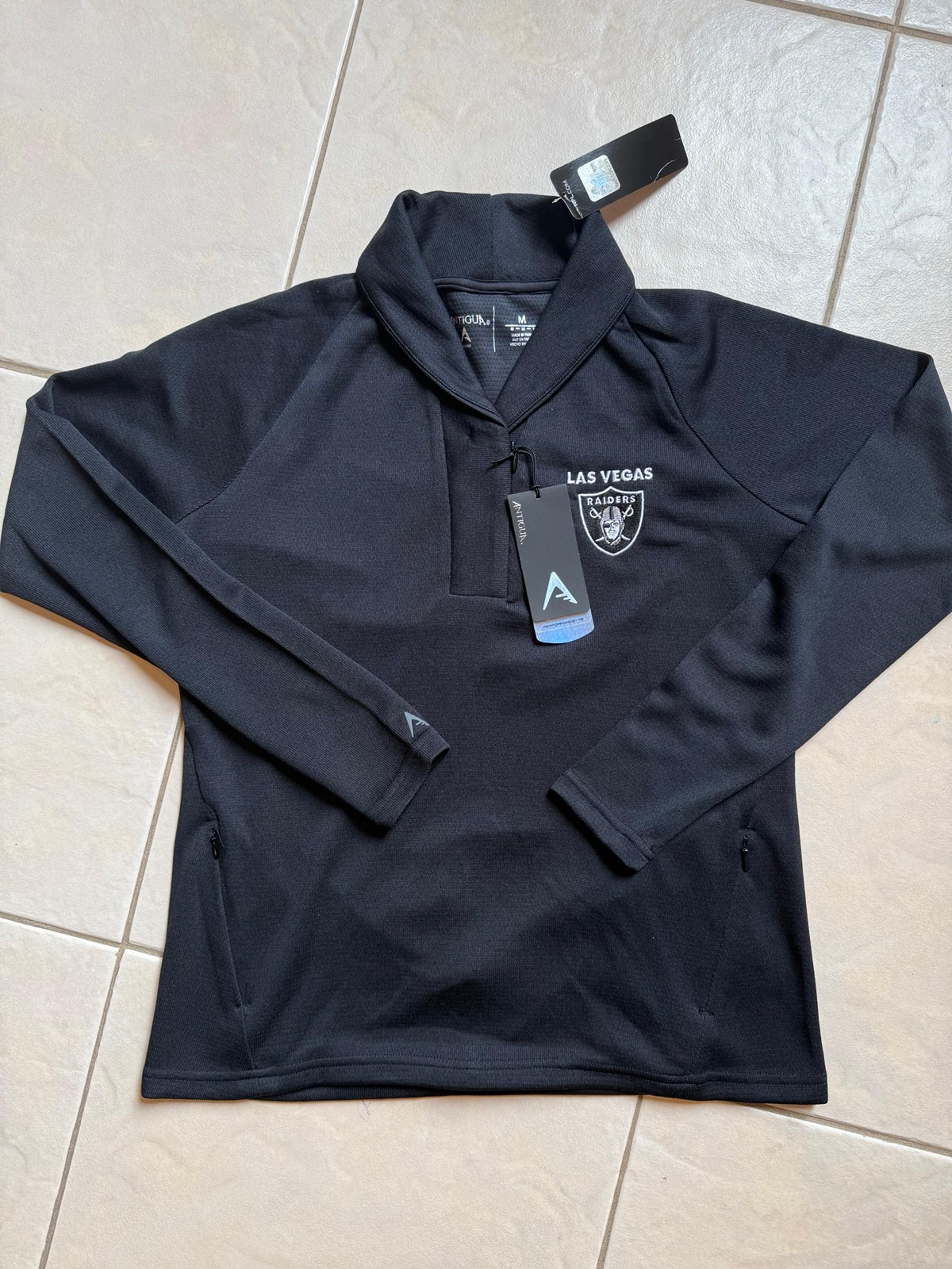 Las Vegas Raiders Long Sleeve Lightweight 1/4 Zip Pullover