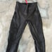 Spanx faux leather moto leggings