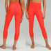 Lululemon Align High-Rise Lined Crop Sz 8/23 In Solar Orange
