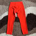 Lululemon Align High-Rise Lined Crop Sz 8/23 In Solar Orange