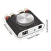 M6 200W Mini Bluetooth 5.0 Audio Power Amplifier, 100Wx2 Dual Channel HiFi - New