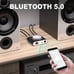 M6 200W Mini Bluetooth 5.0 Audio Power Amplifier, 100Wx2 Dual Channel HiFi - New