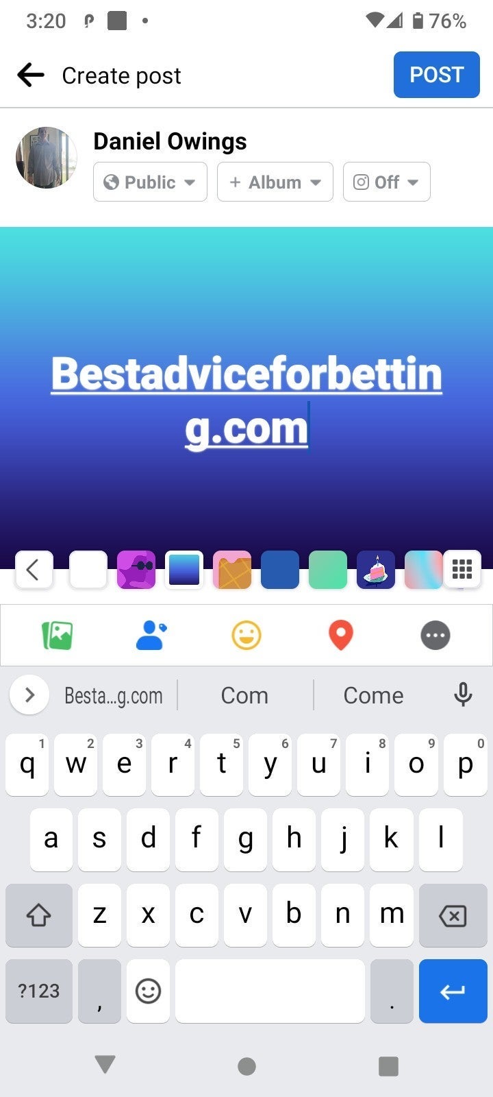 Bestadviceforbetting.com Premium Top Level Domain Name Privacy Included