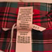 vs flannel pj button down sleep shirt xs