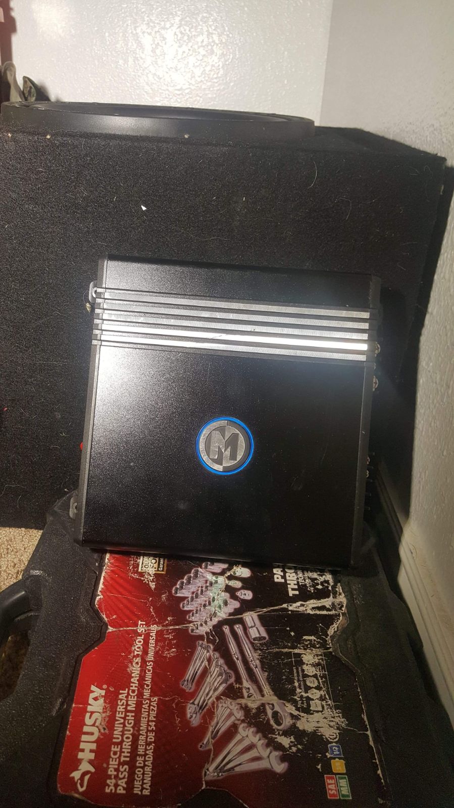 12 inch subwoofer and speakers