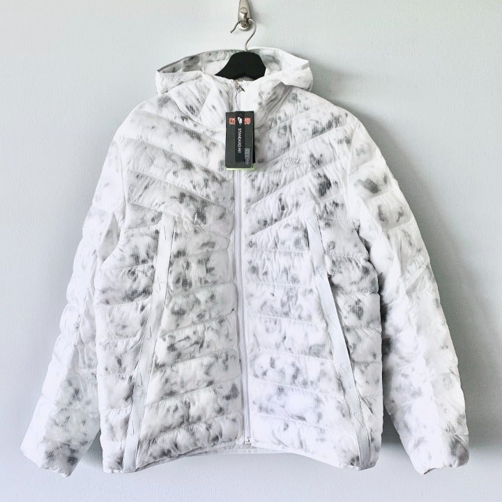 Nike Synthetic Down Jacket Hoodie XL