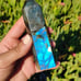 Set of 3 Natural Labradorite Tower| Heart Chakra Detox Crystal