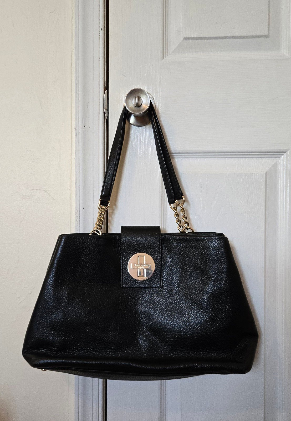 Kate spade black leather purse