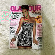 Glamour Magazine December 2009 Rihanna Rated R