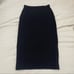 Vintage St. Johns Basics Midi Pencil Skirt Black