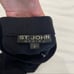 Vintage St. Johns Basics Midi Pencil Skirt Black