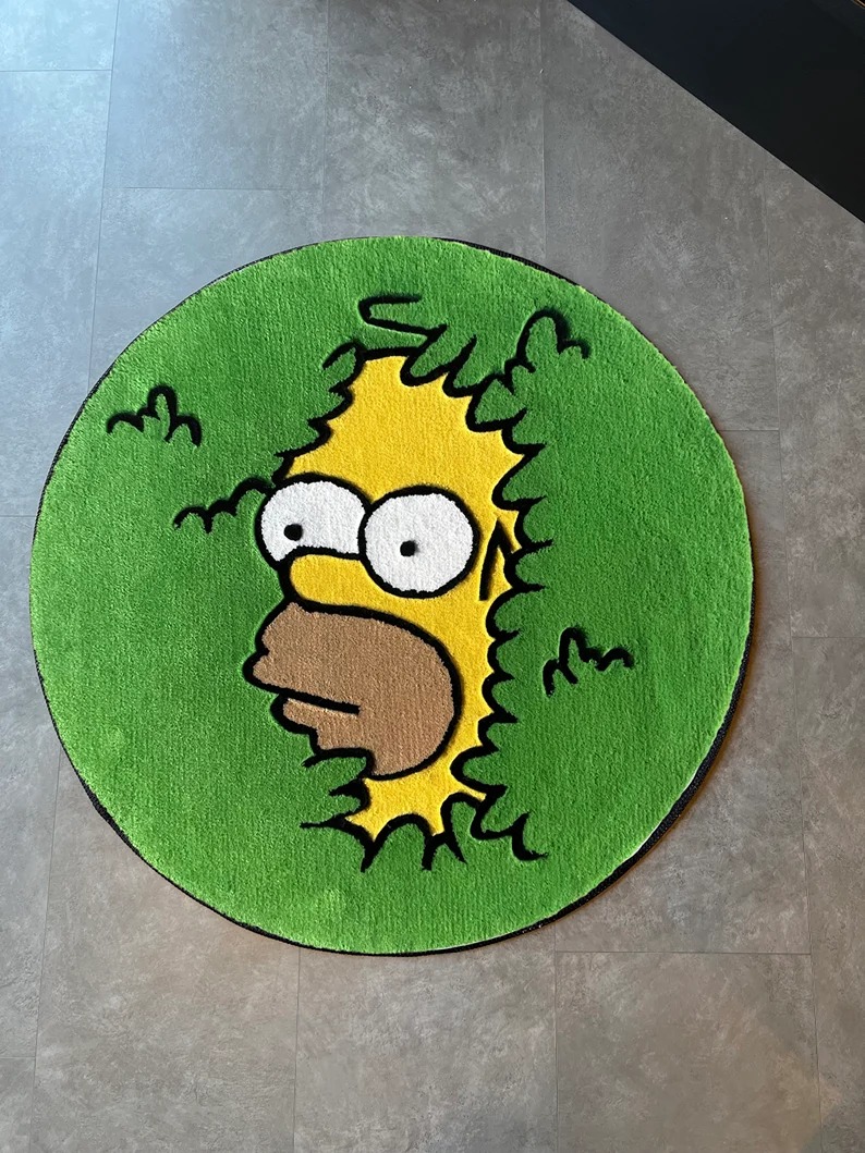 Simpson Illustration Rug, Bring the Energy and Beauty of the Simpson Indoors